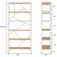 Стелаж Myrikle Etagere — 180×80×30 см