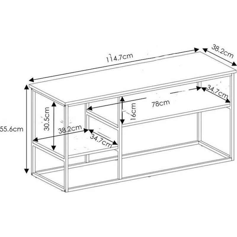 ТВ-підставка до 50″ — MSMLOFT