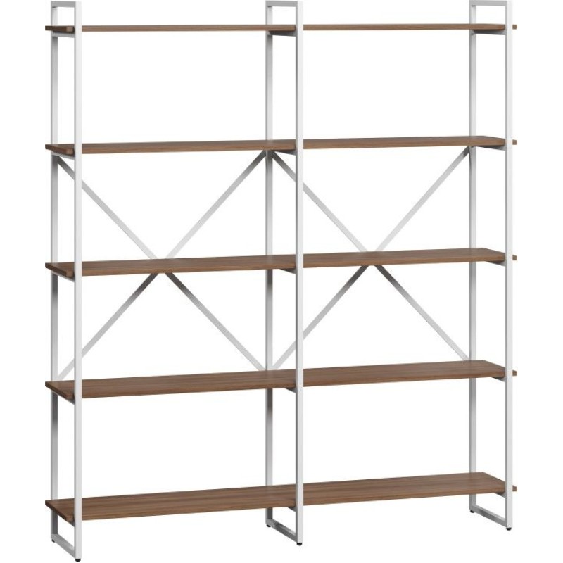 Стелаж “Мальборк” MSM — геометричний лофт-стелаж 182×160×30 см