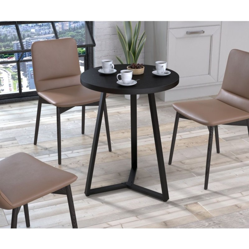 Круглий обідній стіл Трікс — MSMLOFT (Ø60)