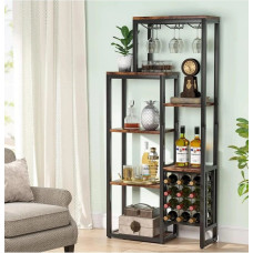 Стелаж для напоїв та декору UkrLoft 5-ярусний