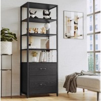 Tall industrial cabinet with drawers