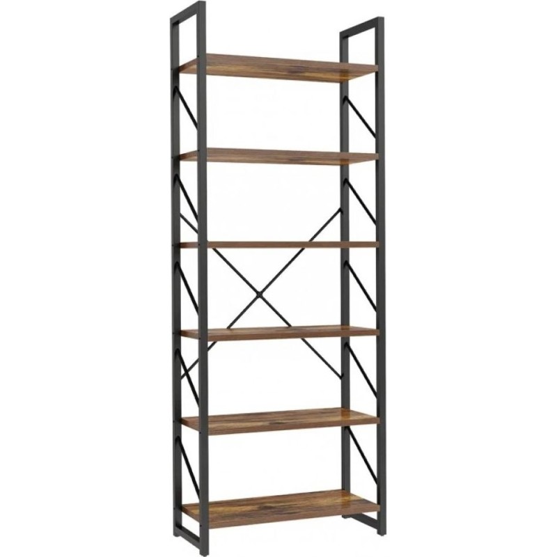 Стелаж Kiyler — відкриті полиці, 177×60×30 см