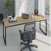 Директорський стіл у стилі лофт – дуб Сонома