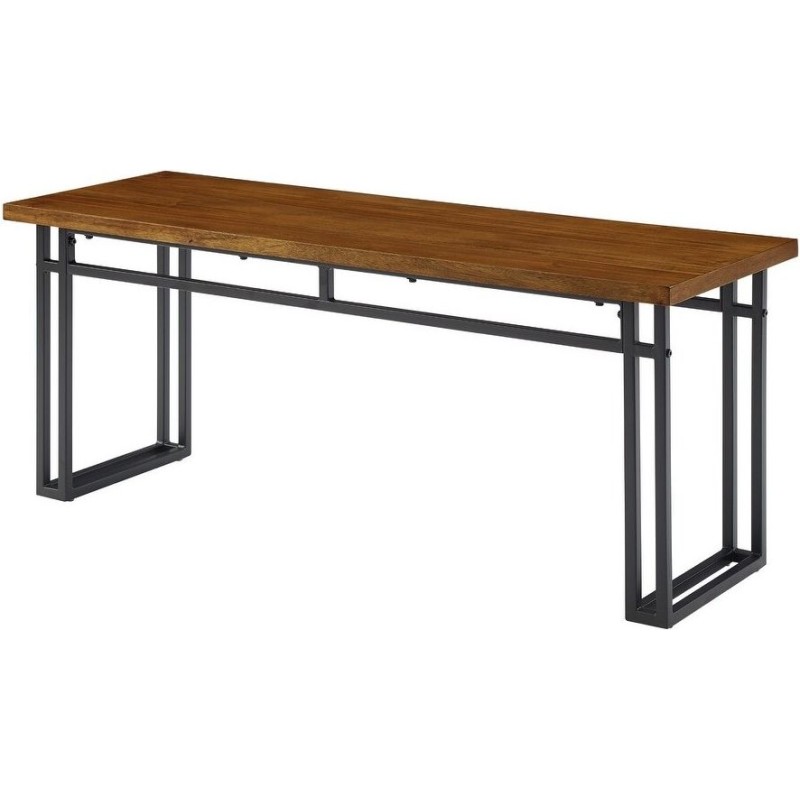 Обідня лавка Middlebrook — 112×38×46, метал/ДСП (МСМ)