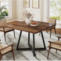 Square dining table for 4 persons