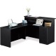 L-shaped reception desk — 152.5×182×106.5 cm