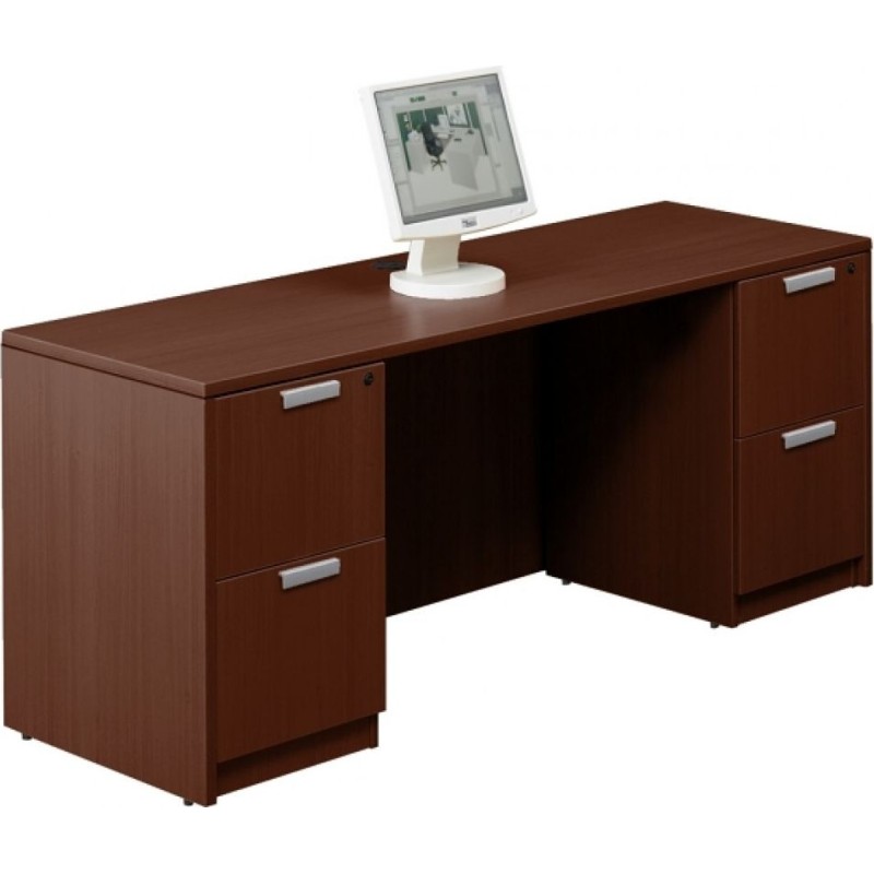 Стіл Credenza — сучасний письмовий стіл з подві́йною підставкою (MSMLOFT)