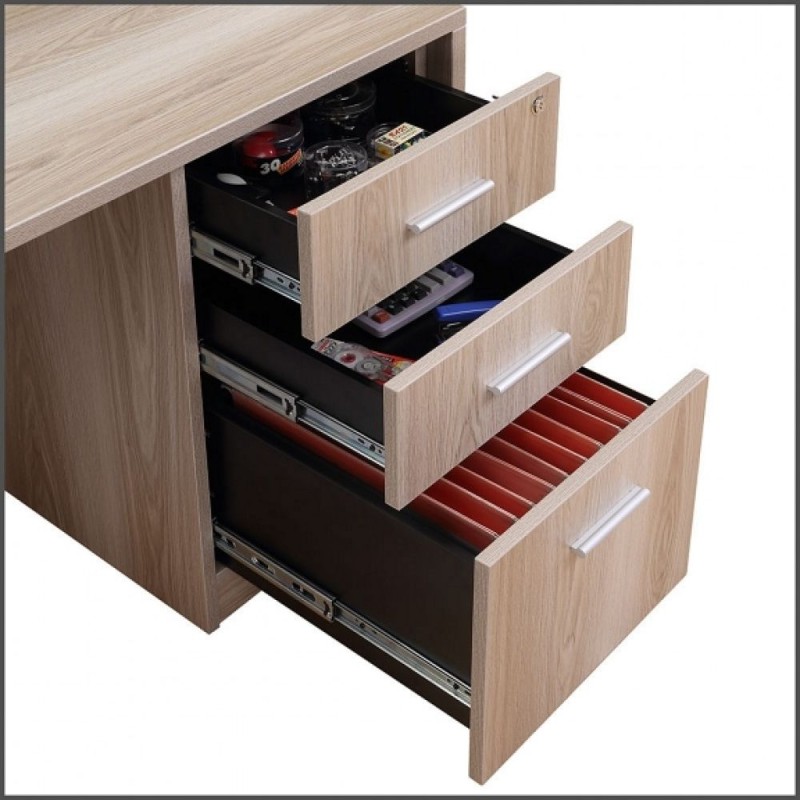 At Work Credenza Desk & Hutch Set - MSMLOFT