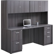 At Work Credenza and Hutch Set