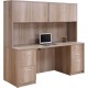 At Work Credenza Desk & Hutch Set - MSMLOFT