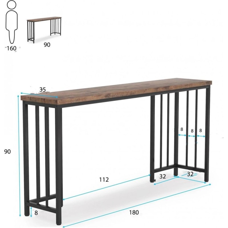 Стіл консольний у передпокої