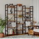 Стелаж Etagere 8 — 17 відкритих полиць, 176×176×30 см