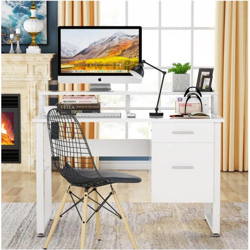 Письмовий стіл з 2 шухлядами — 120×60×90 см