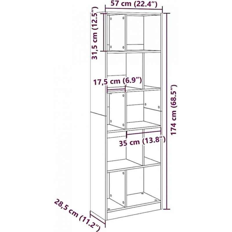 Полиця “Fierro” MSM — сучасна полиця для дому