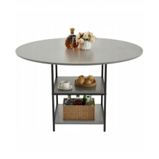 Обідній стіл VEVOR круглий 120 см на 2-4 особи