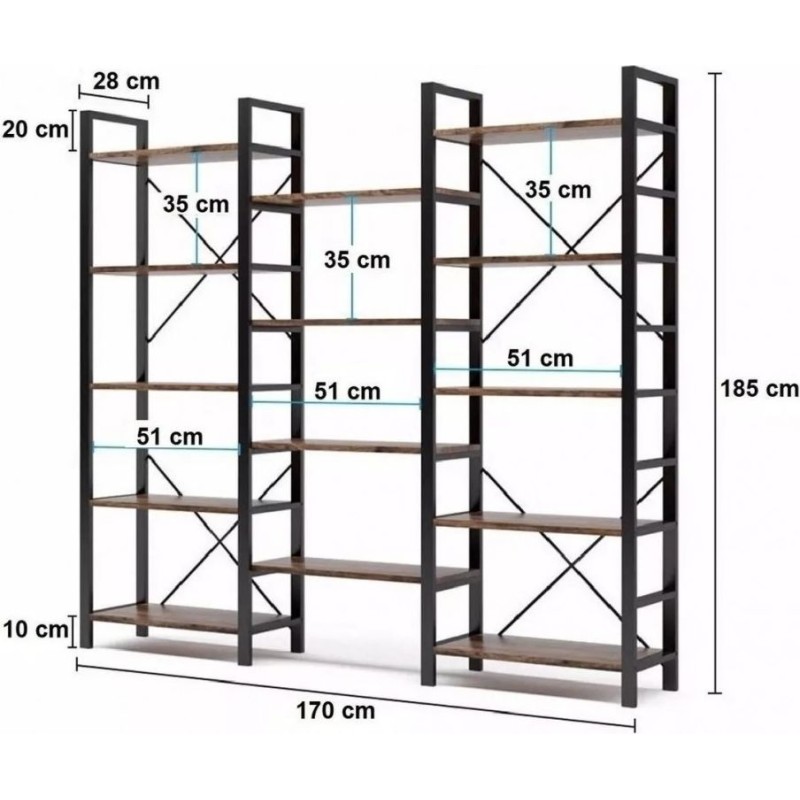 Стелаж "OWN" — відкриті полиці для стильного інтер’єру