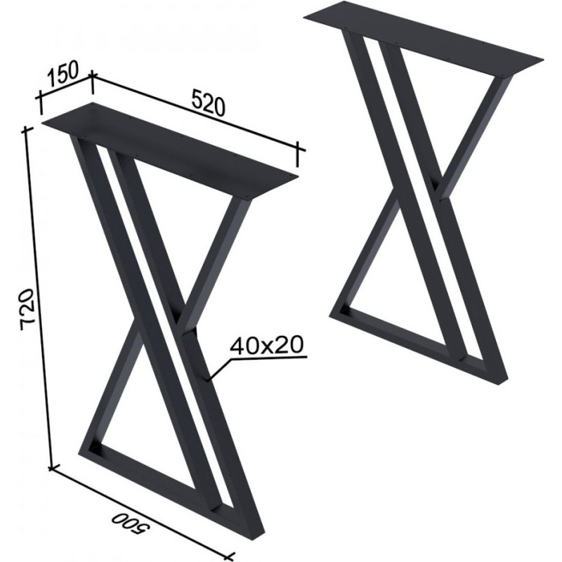 Стіл обідній Уолес UkrLoft