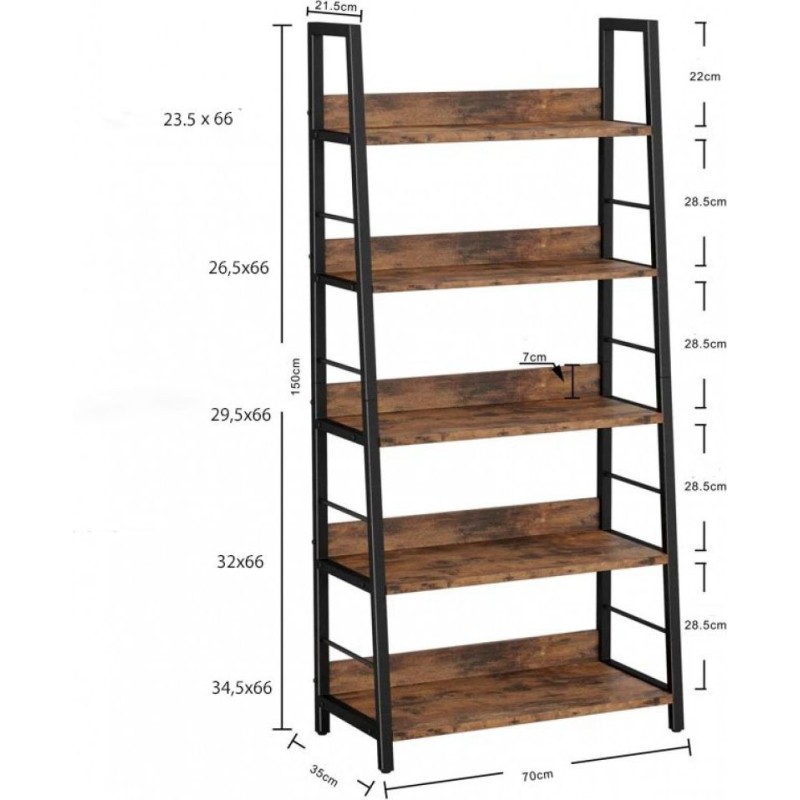 Стелаж Keedy Ladder — Vintage Ladder, 150×70×35 см