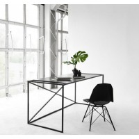 Стіл письмовий/комп'ютерний у стилі UkrLoft, каркас металевий