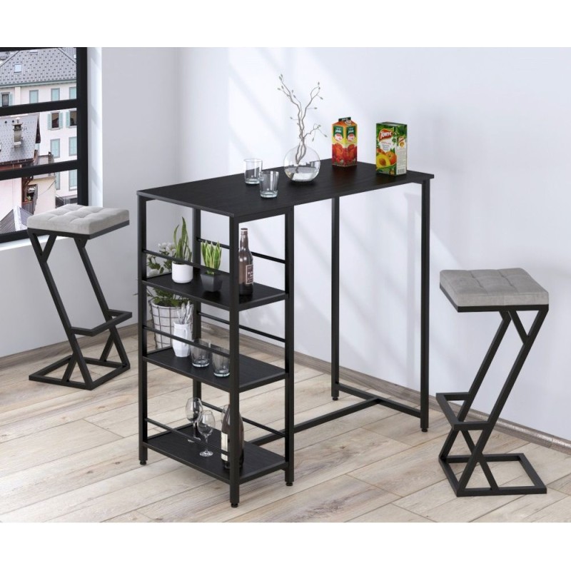 Барний стіл зі стелажем BSS-110