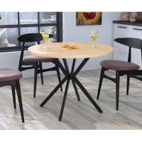 Круглий обідній стіл Оскар UkrLoft