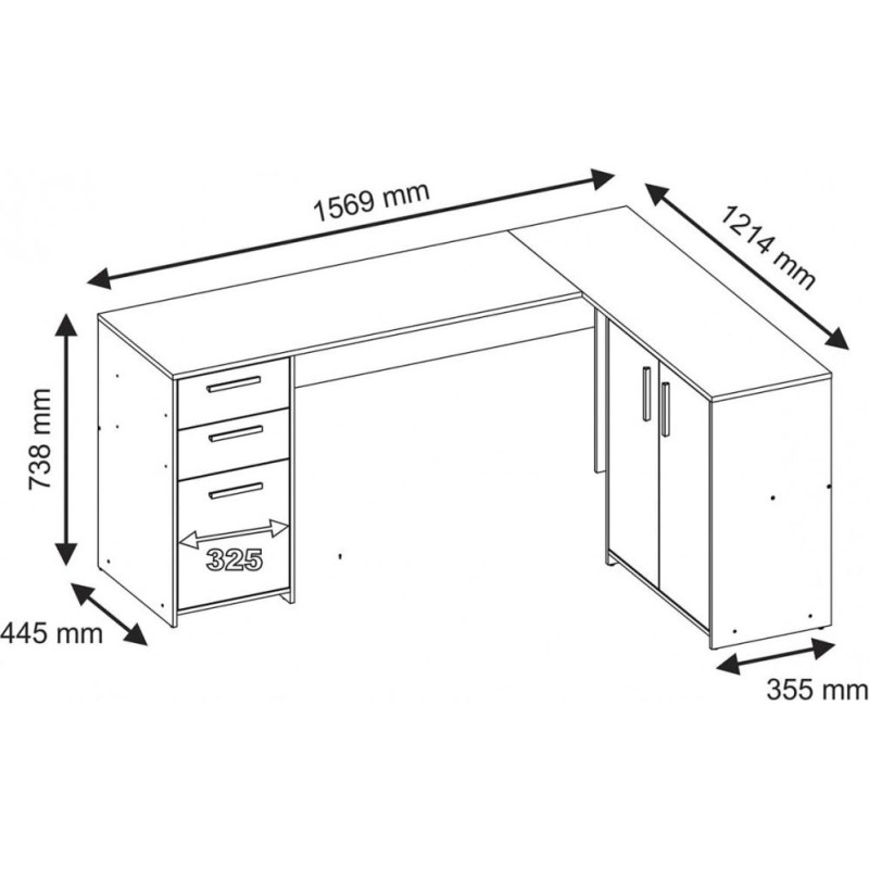 Офісний стіл Móveis