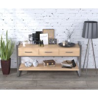 Консоль з ящиками L-145 Хром, UkrLoft