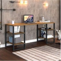 Письмовий стіл Innovare з 4 полицями, горіх