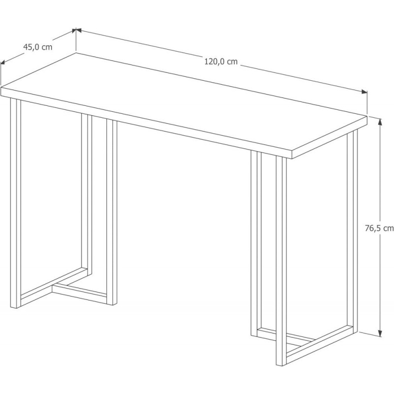 Письмовий стіл Mali – лофт стиль від MSM