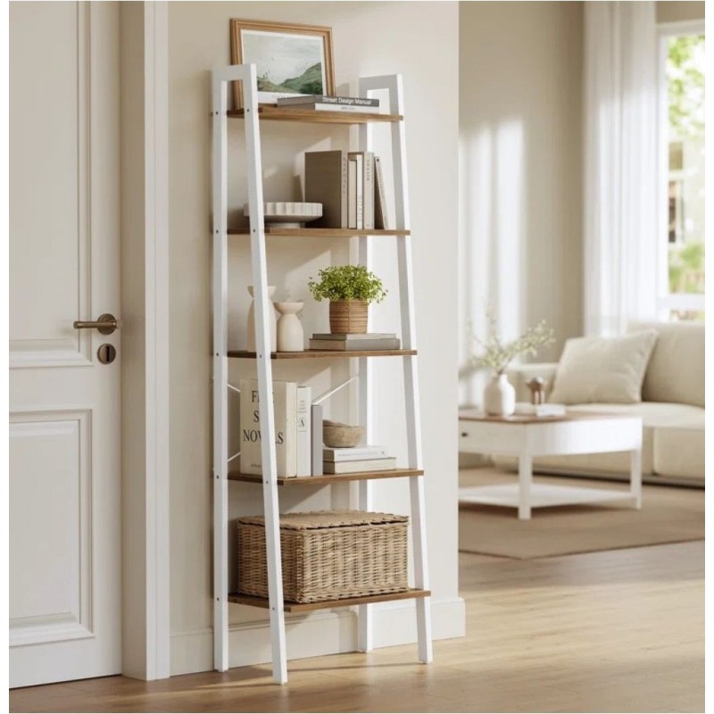 Стелаж Jabari — 5-ярусна драбина з Х-дугами