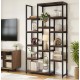 Стелаж із 12 відкритими полицями — індустріальний дизайн, 12 полиць