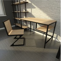 Стіл Edvin у стилі лофт