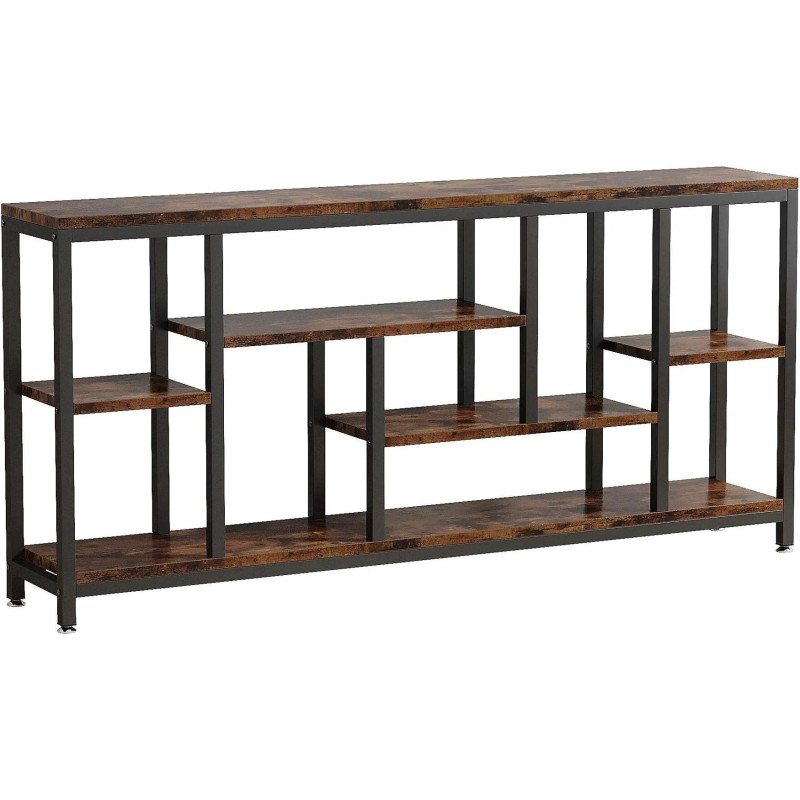 Стіл консольний Tribesigns із полицями для зберігання