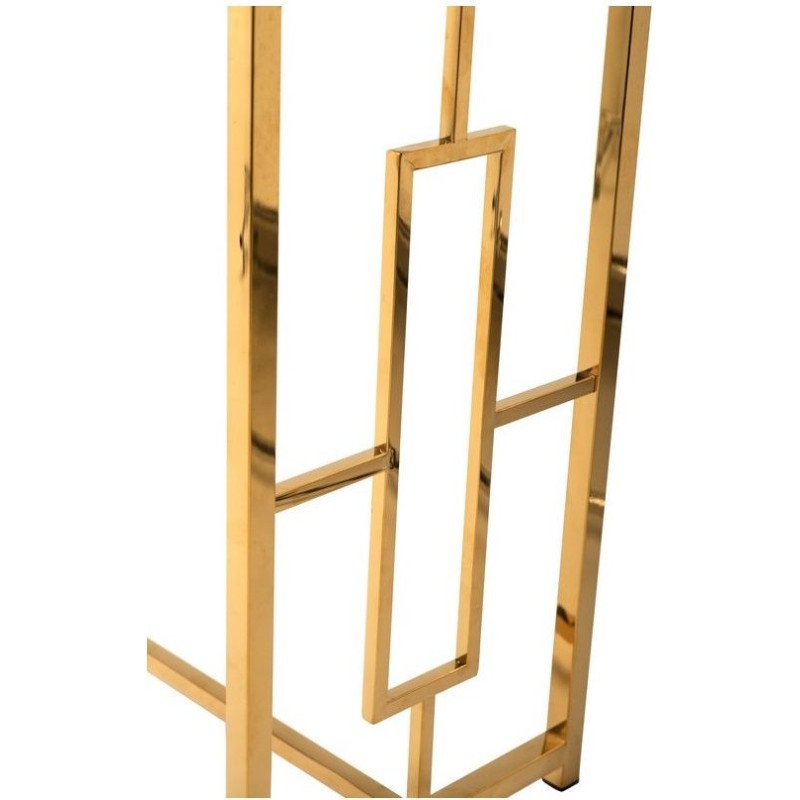 Консоль CL-3 прозорий золотистий Vetro MSMLOFT