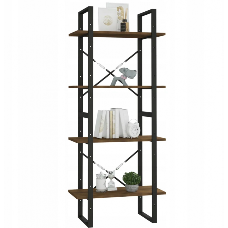 Стелаж 60×30×140 см — компактний і стильний лофт-варіант