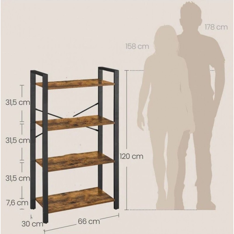 Стелаж Riggle Etagere — стильний дизайн, плюс практичність