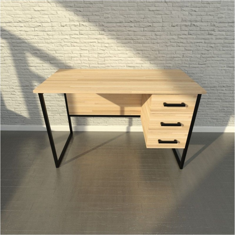 Письмовий стіл у стилі Loft для офісу — 120 × 60 × 76 см