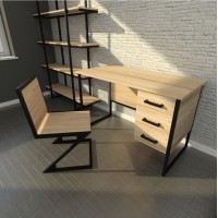 Письмовий стіл у стилі UkrLoft для офісу