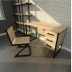 Письмовий стіл у стилі Loft для офісу — 120 × 60 × 76 см