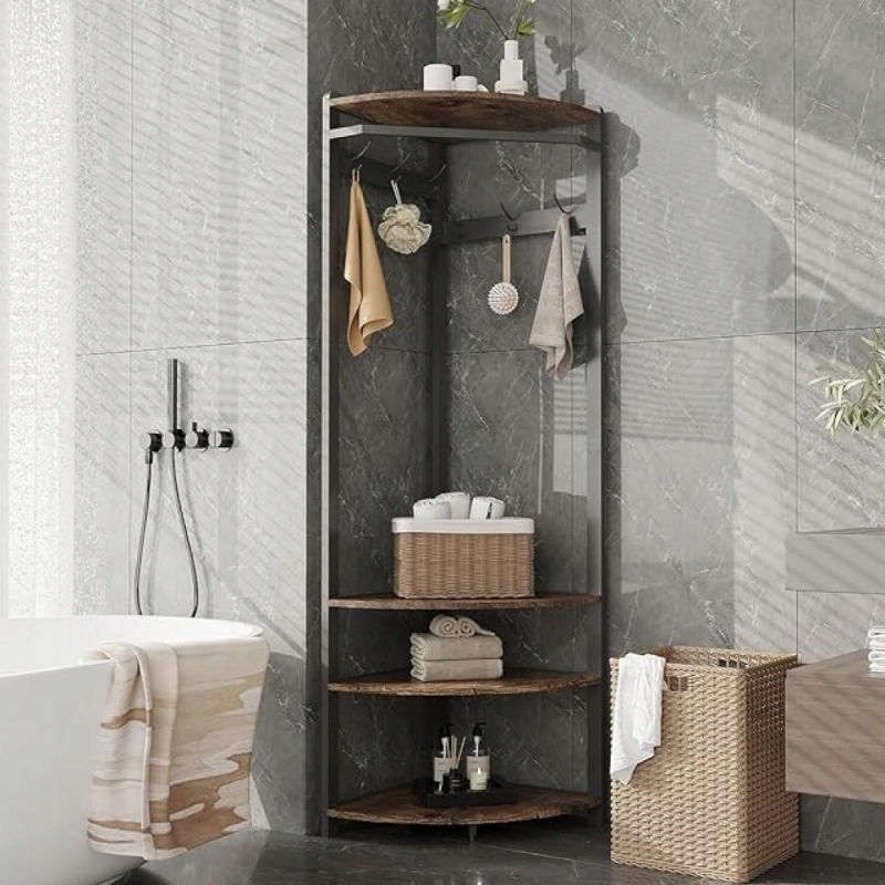 Передпокій кутовий з 6 вішалками та полицею для взуття