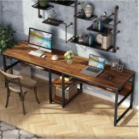 Великий стіл у стилі Loft на два місця №1