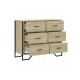 Комод  91×35,5×74,5 см — надійний та просторий комод від MSM