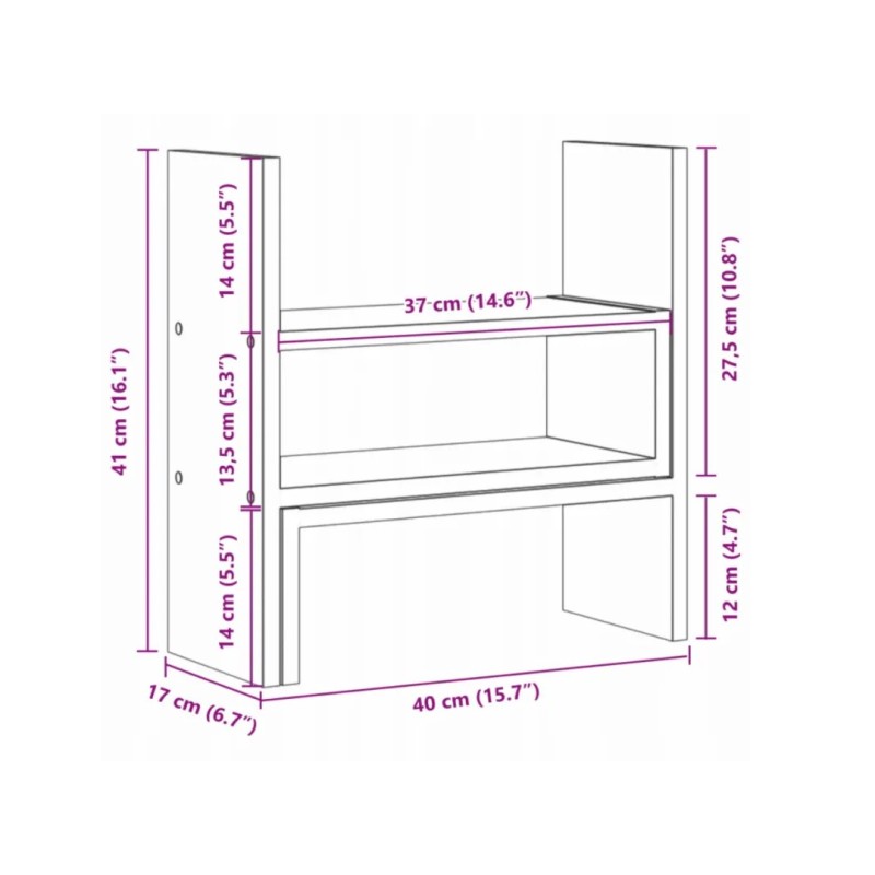 Регульований органайзер для столу