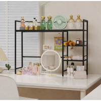 HavenlyYouth 3-Tier Desk Shelf, Black