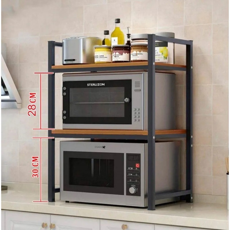 Підставка для мікрохвильової печі Rock-277 у стилі лофт