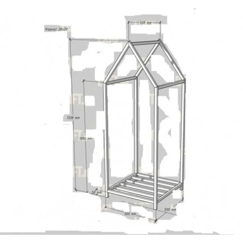 Aversa 47 log cabin in loft style