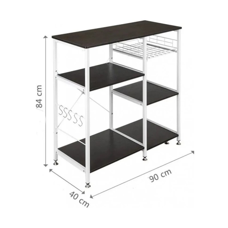 3-tier kitchen rack — Oven