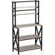 The Modern Black kitchen rack is a reliable loft design