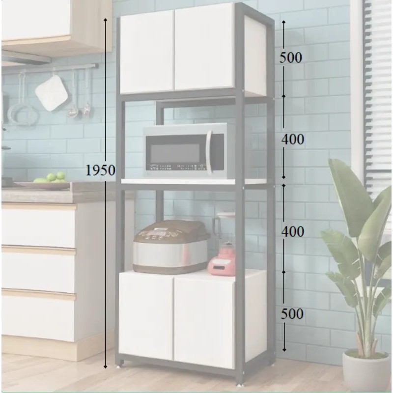 Стелаж кухонний Rоck-200  — міцний металевий каркас